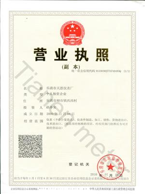 Business license